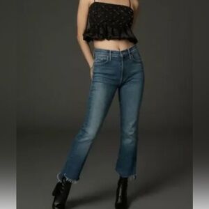 Mother -The Insider Crop Step Fray size 27